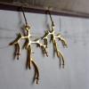 Sculptural Antler Earrings..