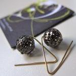 Pendulum earrings - filigre..