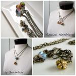 Kimono cherry blossom neckl..