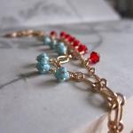 Saturn beaded bracelet - ro..