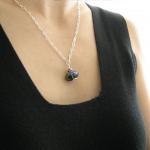 Orbital necklace - hand blo..