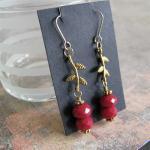 Elegant Foliage earrings - ..