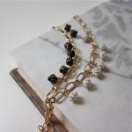 Saturn bracelet - rose gold..
