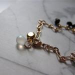 Saturn bracelet - rose gold..