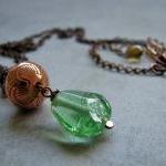 Oasis necklace - peridot se..