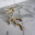 Sculptural Antler Earrings ..