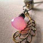 Flutter necklace - pyrite /..